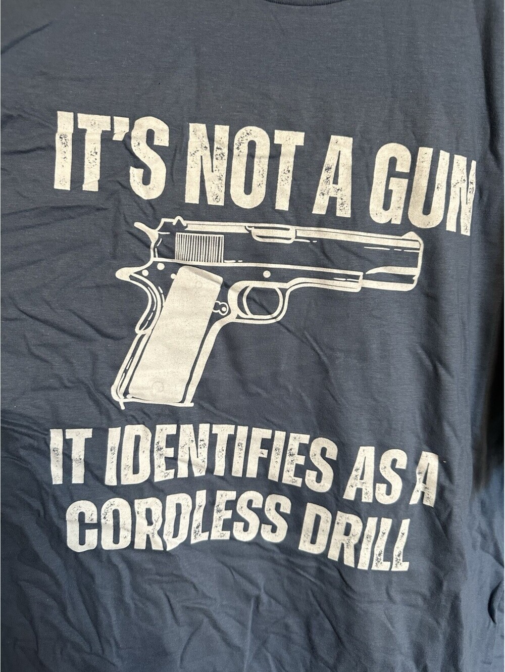 Gun Shirt, It's Not A Gun Guns Lovers Gun Owner Funny Saying Shirt